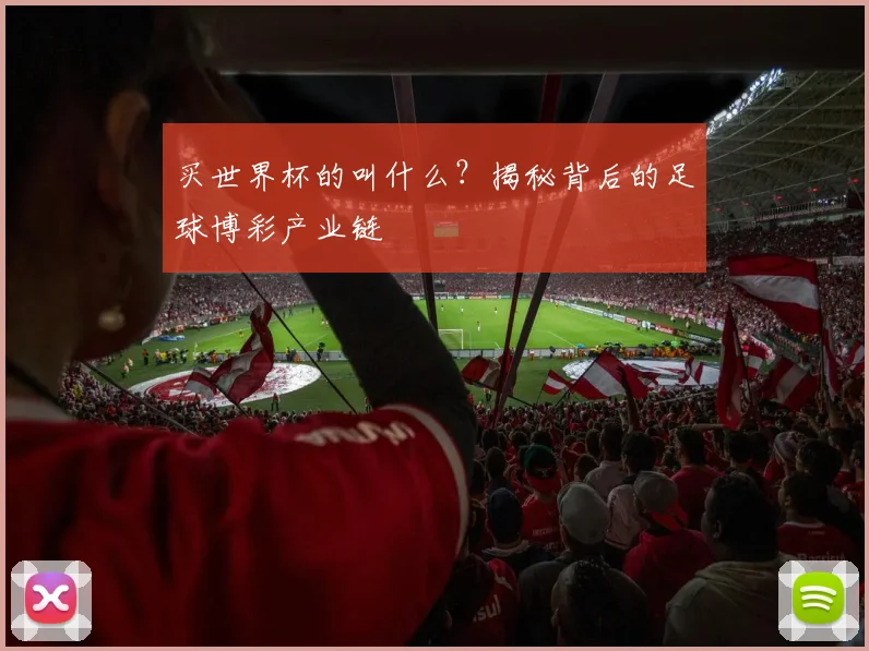 买世界杯的叫什么?揭秘背后的足球博彩产业链